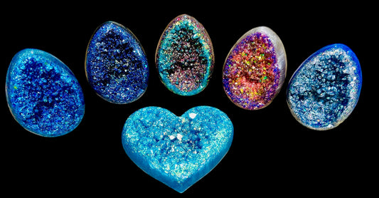 Resin Crystal Egg